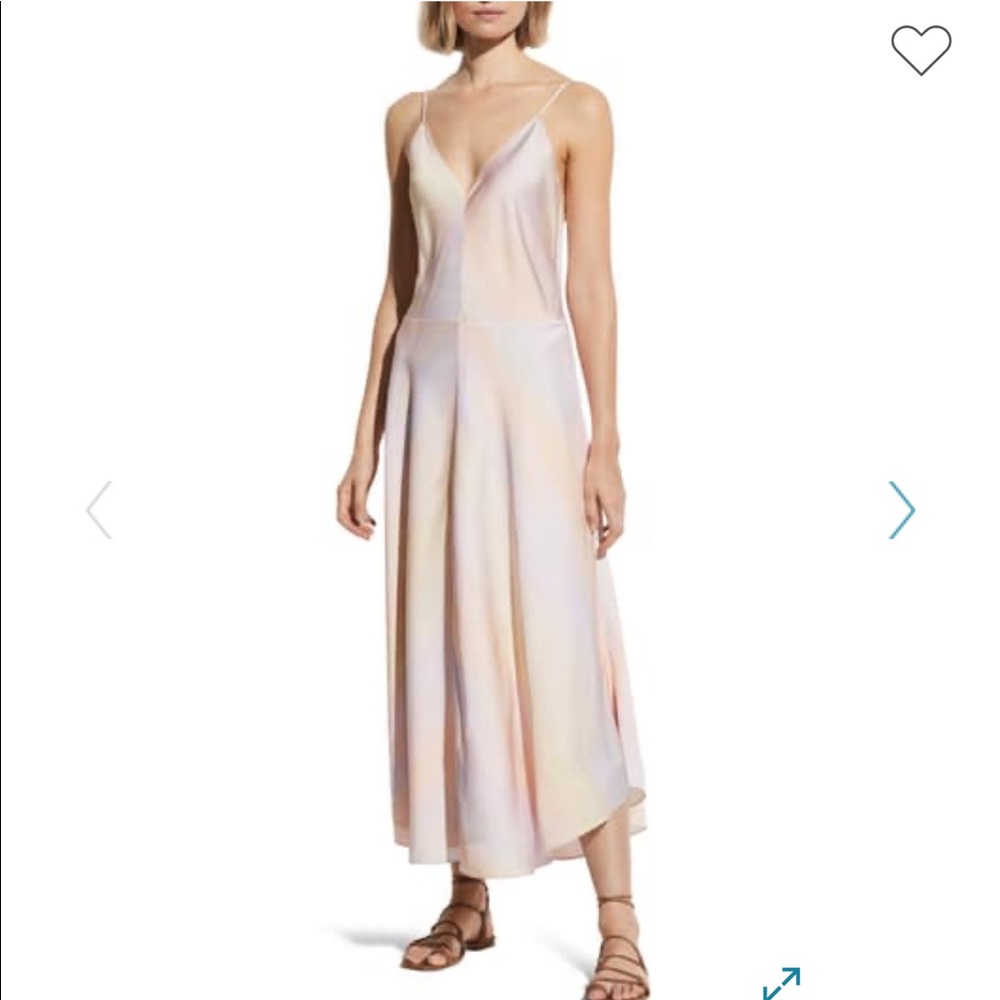 Vince Rainbow Slip Dress - size small - NWT